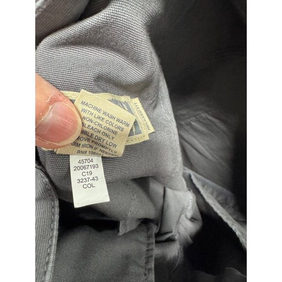 Men's Duluth Trading Gray Flex Fire Hose Foreman Pants Relaxed Fit 38 x 32 - Picture 7 of 8